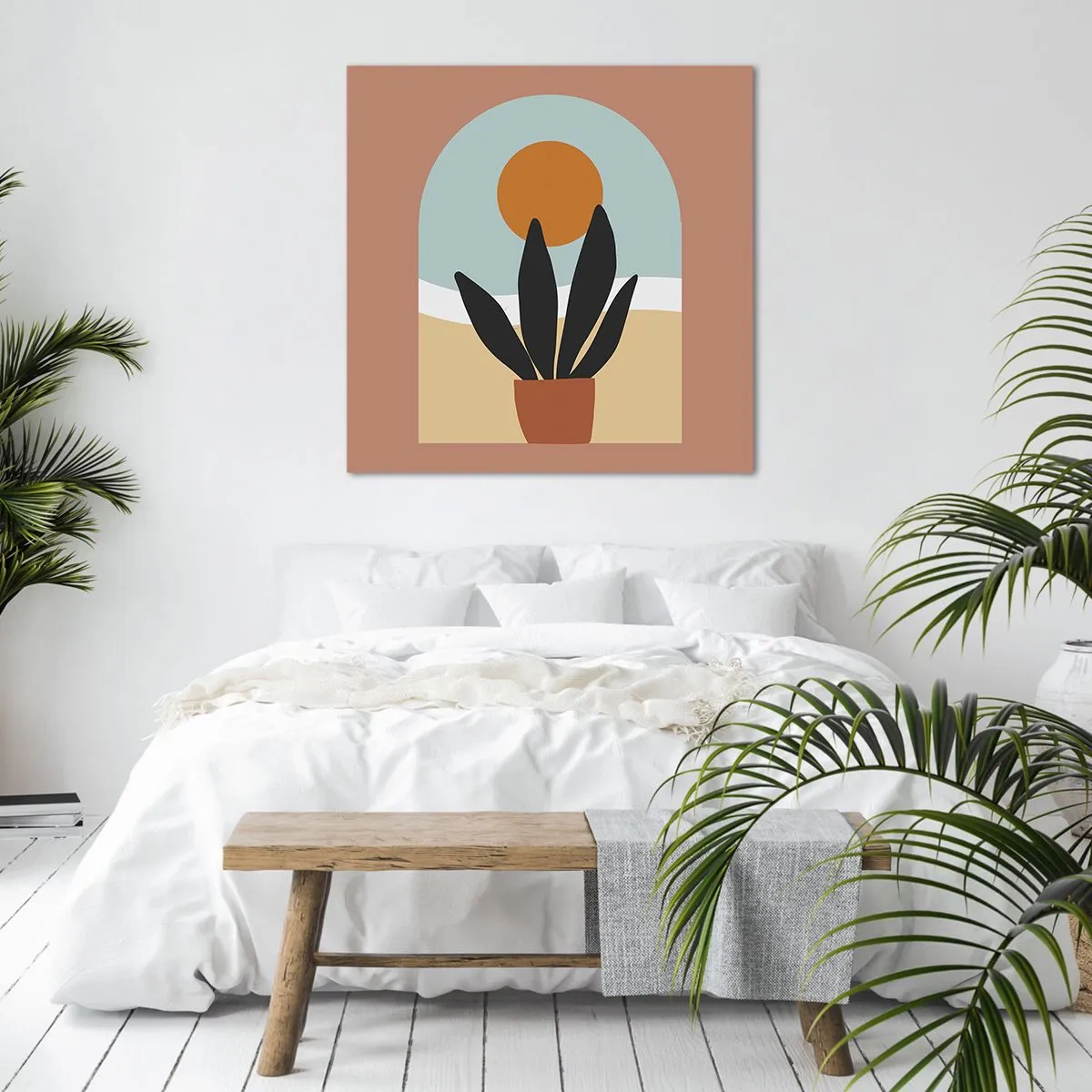 Bild auf Leinwand - Leinwandbild - Kleine Freuden - 40x40 cm