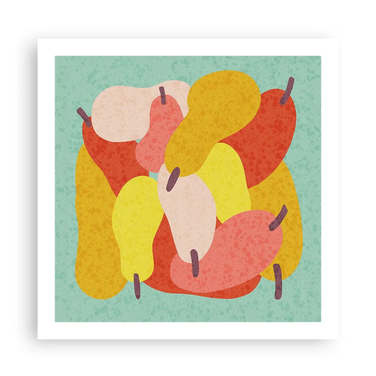 Poster - Probieren Sie die Sommersonne - 60x60 cm