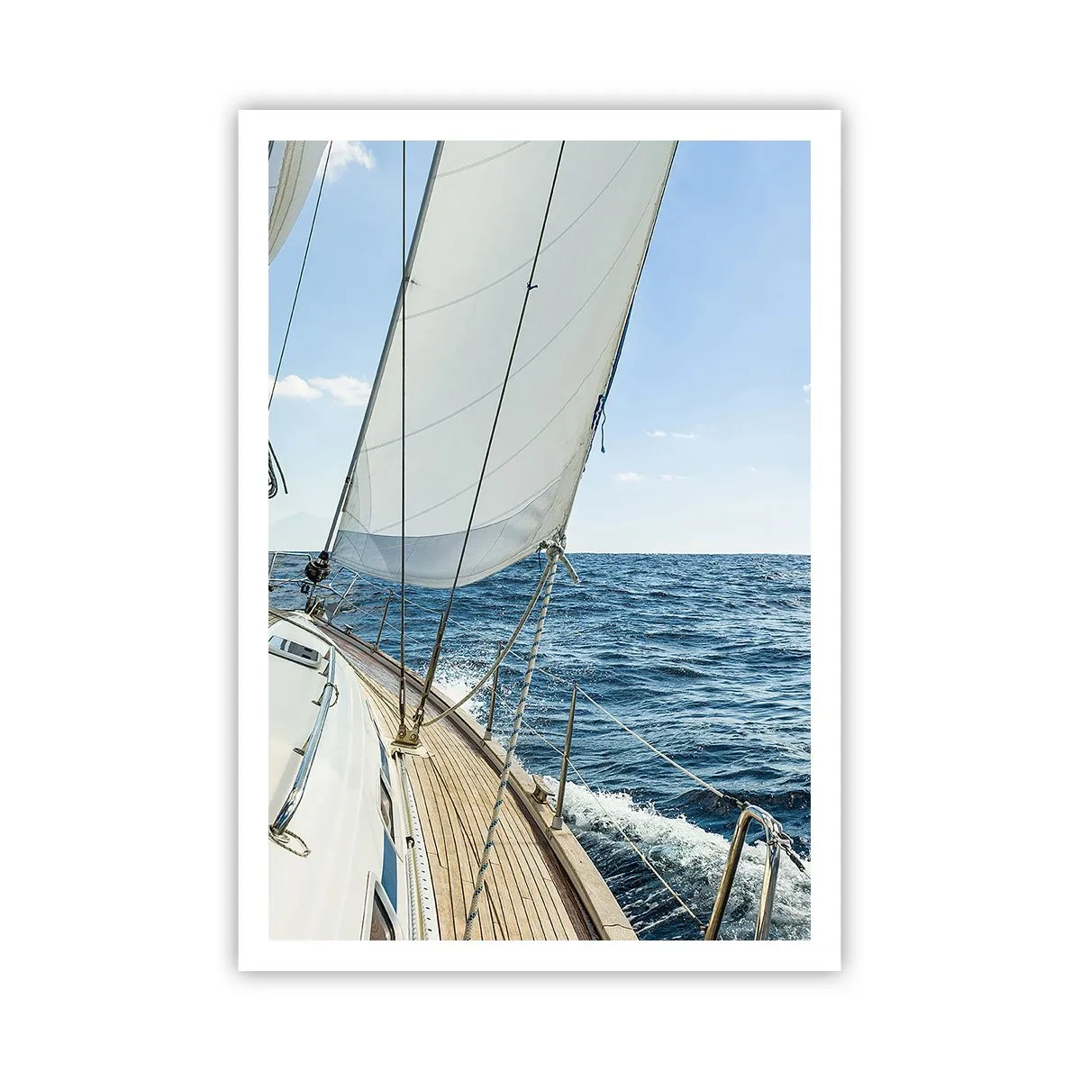 Poster - Ahoi, Abenteuer - 70x100 cm