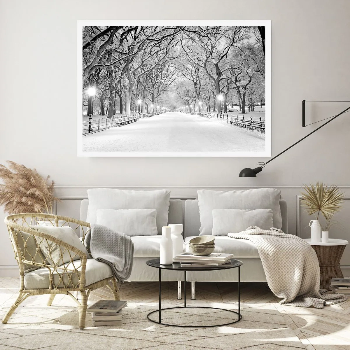 Poster - Vier Jahreszeiten - Winter - 91x61 cm