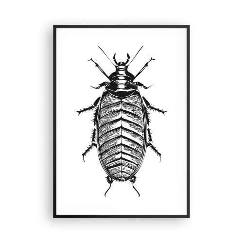 Poster in einem schwarzem Rahmen - Was für ein Exemplar! - 70x100 cm