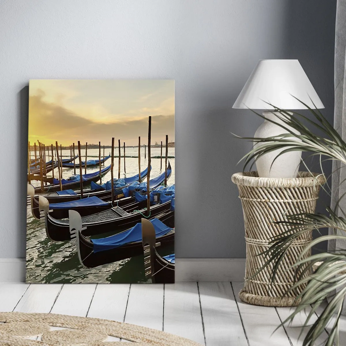 Bild auf Leinwand - Leinwandbild - Bevor das Summen kommt - 65x120 cm