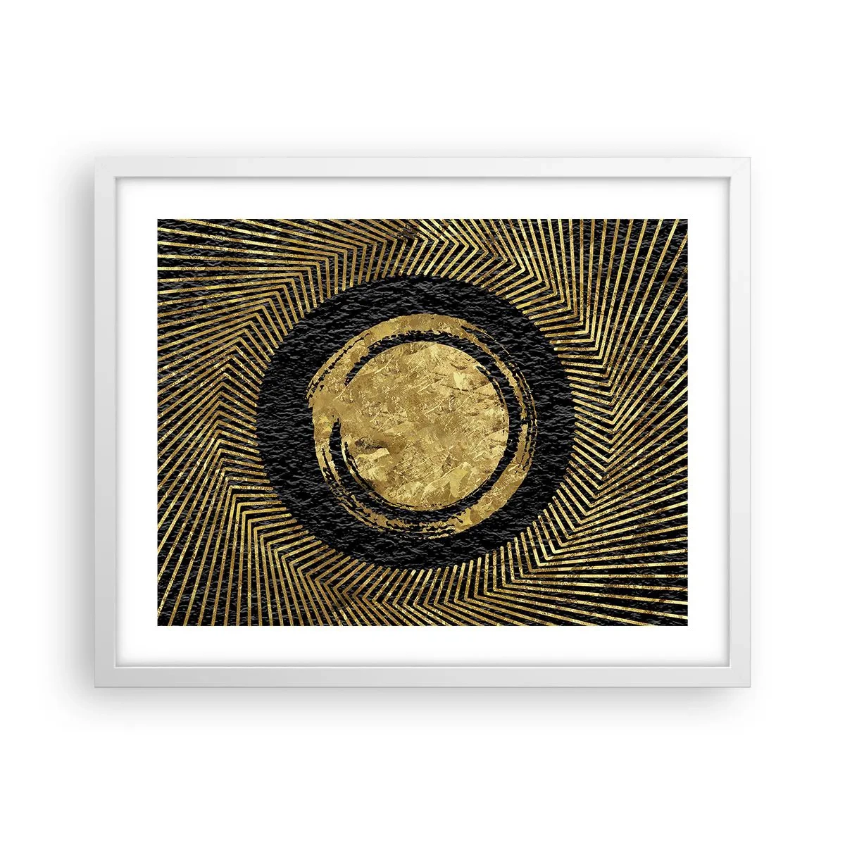 Poster in einem weißen Rahmen - Glamour-Komposition - 50x40 cm