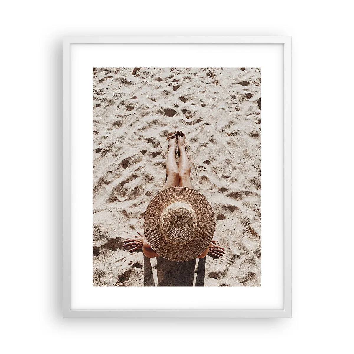 Poster in einem weißen Rahmen - Traumzeit - 40x50 cm