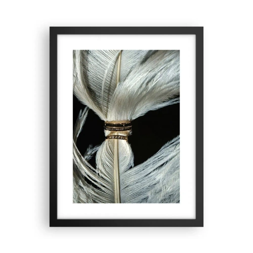 Poster in einem schwarzem Rahmen - ... und ich werde dich nicht verlassen ... - 30x40 cm