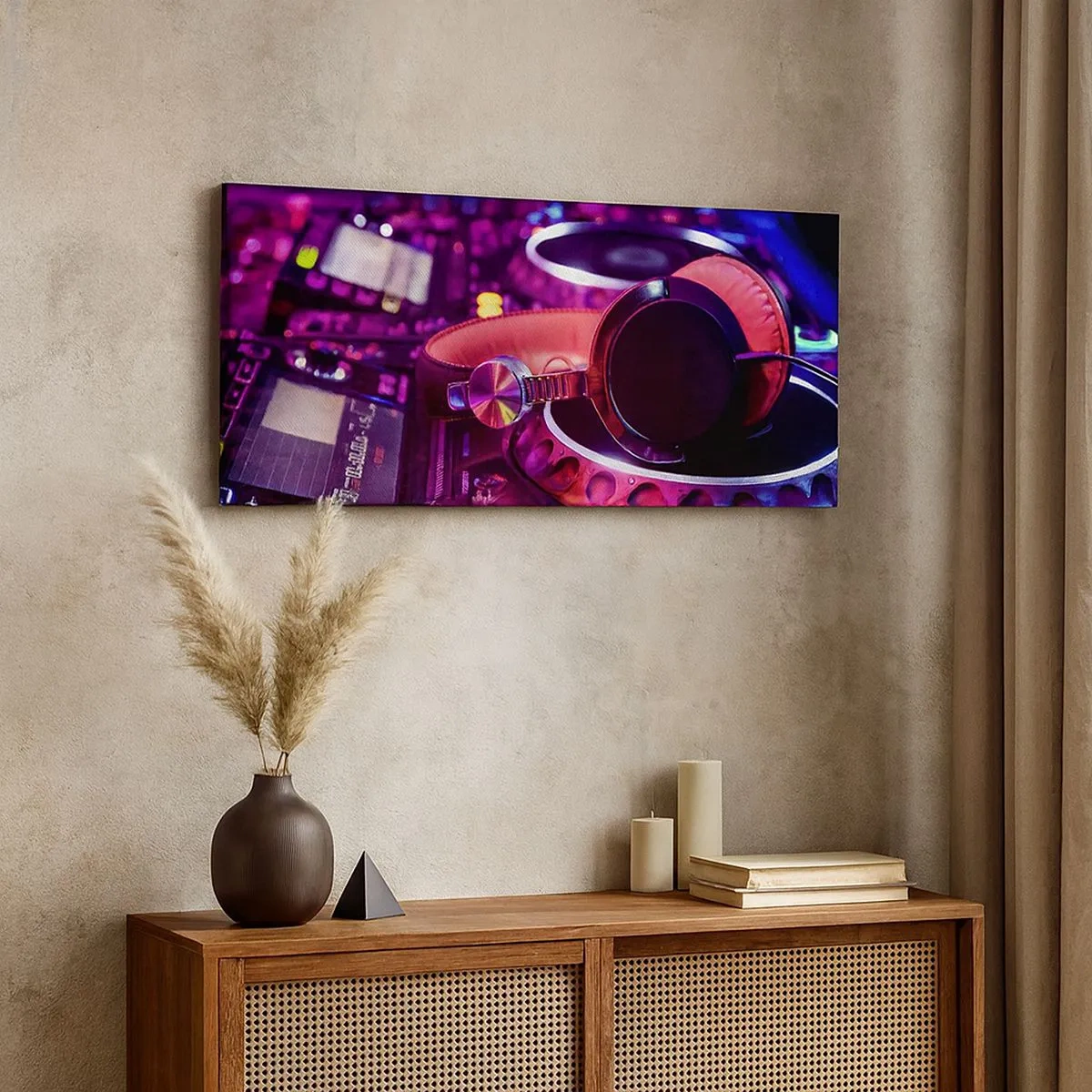 Bild auf Leinwand - Leinwandbild - Bevor der Spaß beginnt - 100x40 cm