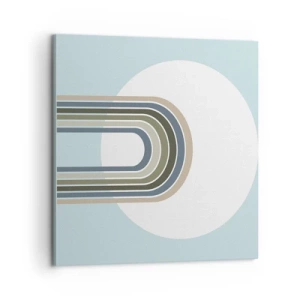 Bild auf Leinwand - Leinwandbild - Unwiderstehliche Anziehungskraft - 60x60 cm