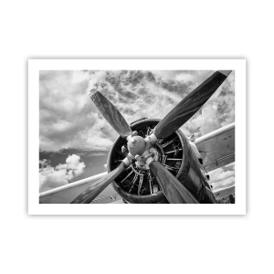 Poster - Eroberer der Lüfte - 70x50 cm