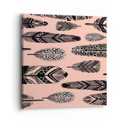 Bild auf Leinwand - Leinwandbild - Indische Sammlung - 40x40 cm