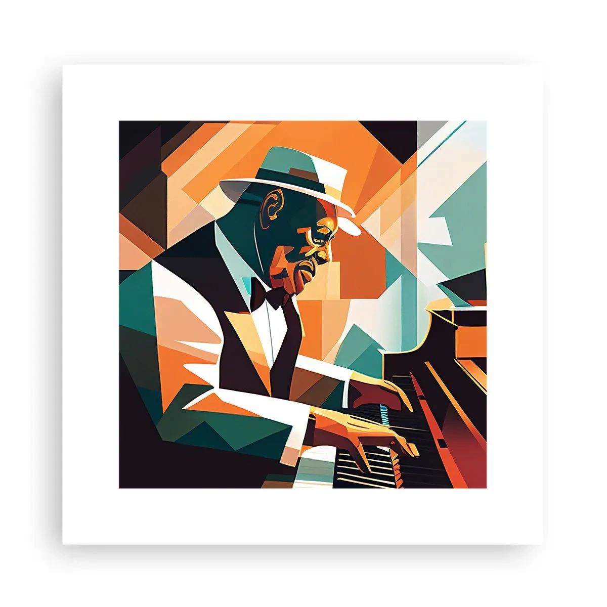 Poster - Alles vom Jazz - 30x30 cm