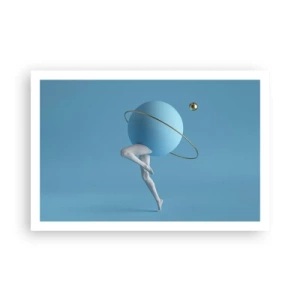 Poster - Und die Planeten spielen verrückt - 91x61 cm