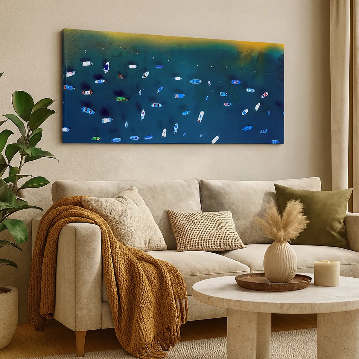 Bild auf Leinwand - Leinwandbild - Feiertagsspiel - 30x30 cm