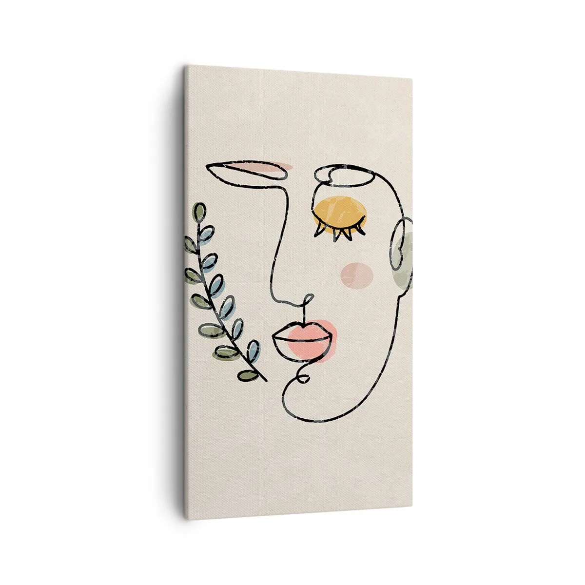 Bild auf Leinwand - Leinwandbild - Frieden ist gefunden - 45x80 cm