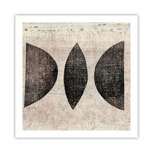 Poster - Ethnische Abstraktion - 60x60 cm