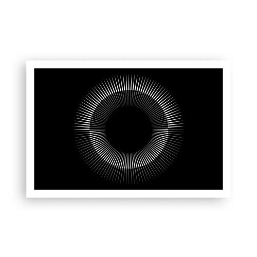 Poster - Schwarze Sonne - 91x61 cm