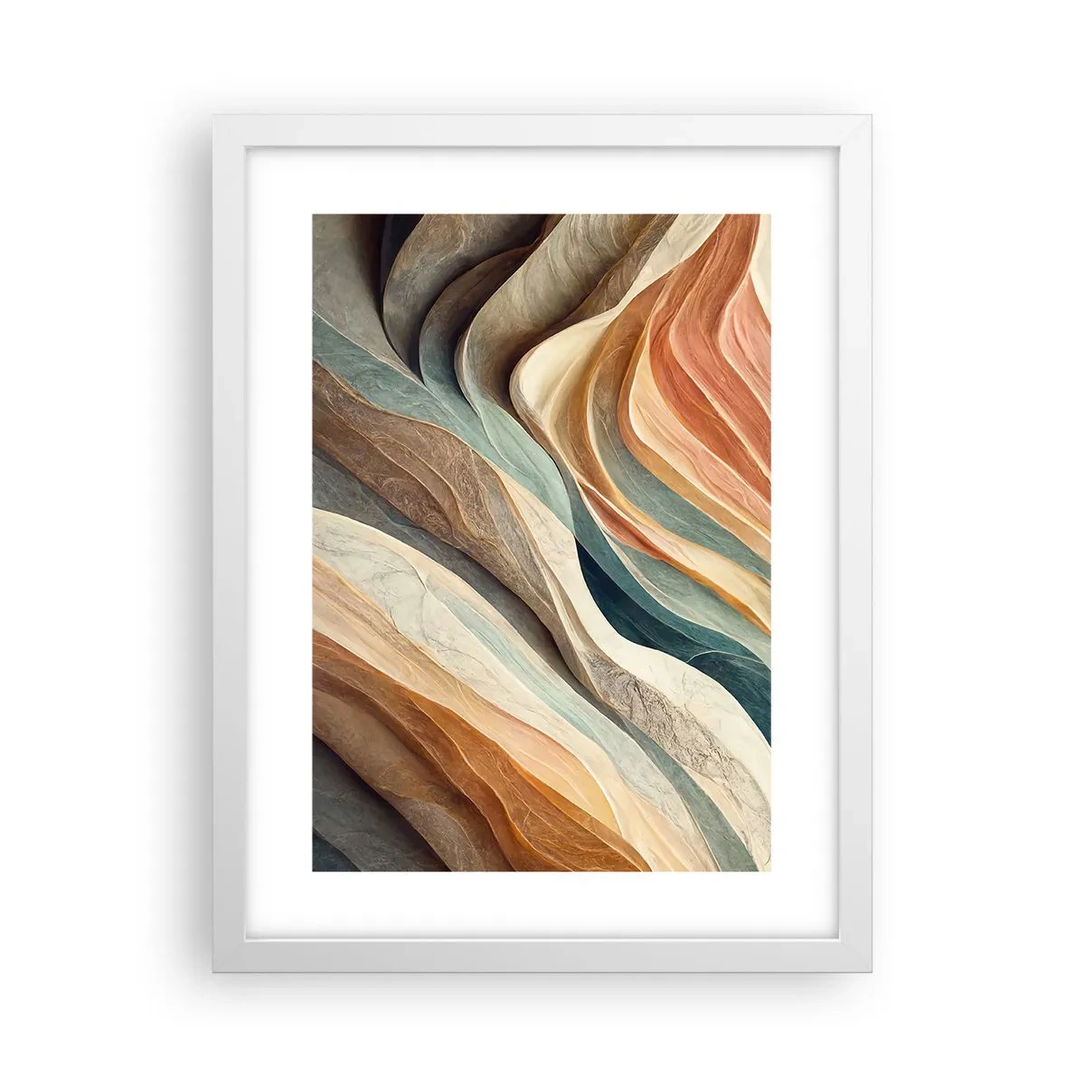 Poster in einem weißen Rahmen - Moment vor der Veränderung - 30x40 cm