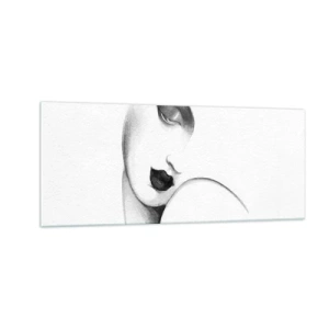 Glasbild - Bild auf glas - Im Stil von Łempicka - 100x40 cm