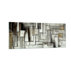 Glasbild - Bild auf glas - Kraft der Einfachheit - 100x40 cm