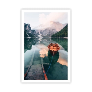 Poster - Friedlicher Schlaf der Berge - 61x91 cm