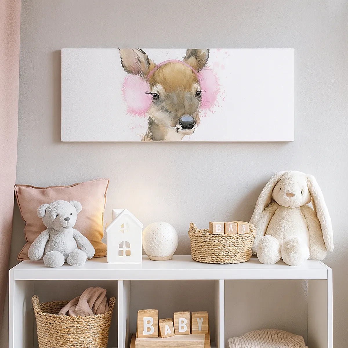 Bild auf Leinwand - Leinwandbild - Und der Frost ist nicht mehr schrecklich - 30x30 cm