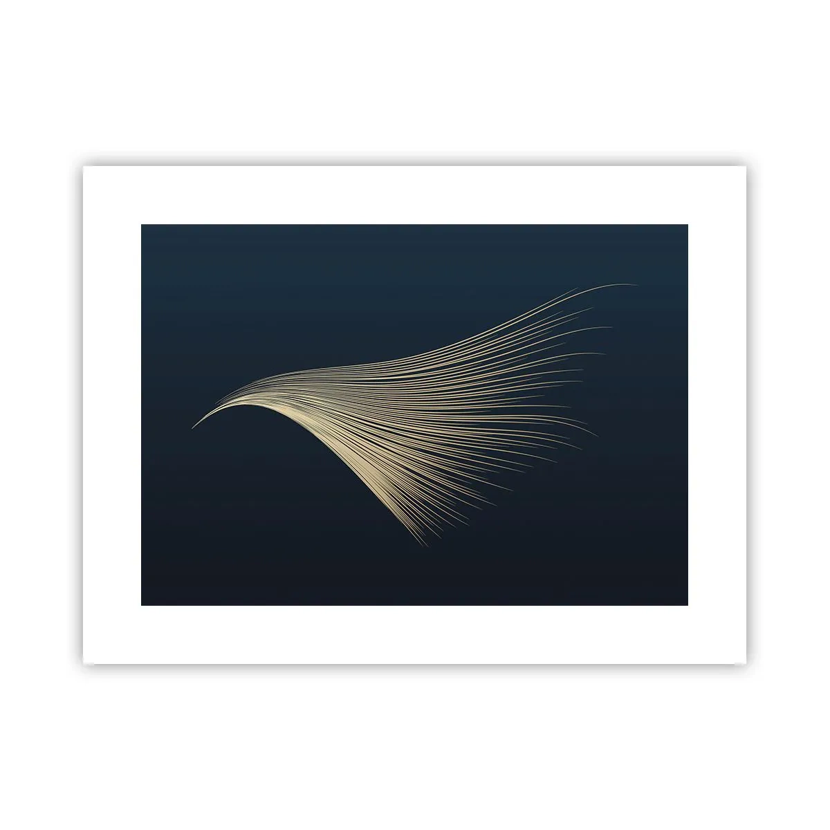 Poster - Wie das Haar eines Engels - 40x30 cm