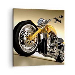 Bild auf Leinwand - Leinwandbild - Ein Traum von Kraft und Geschwindigkeit - 60x60 cm