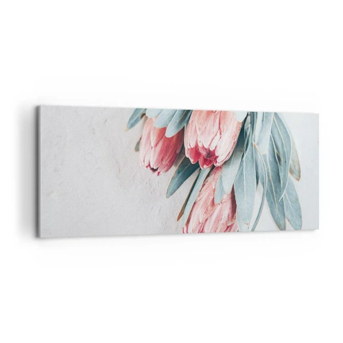 Bild auf Leinwand - Leinwandbild - Schämen sich für ihre eigene Schönheit - 100x40 cm