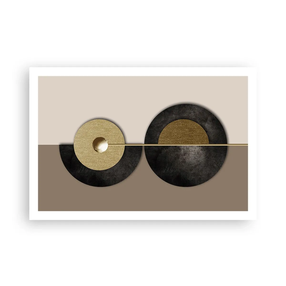 Poster - Variationen rund um den Kreis - 91x61 cm