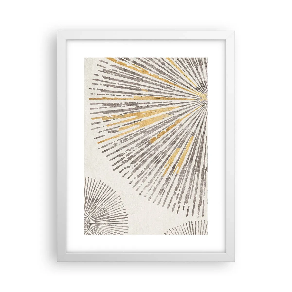 Poster in einem weißen Rahmen - Schönheit des Strahls - 30x40 cm