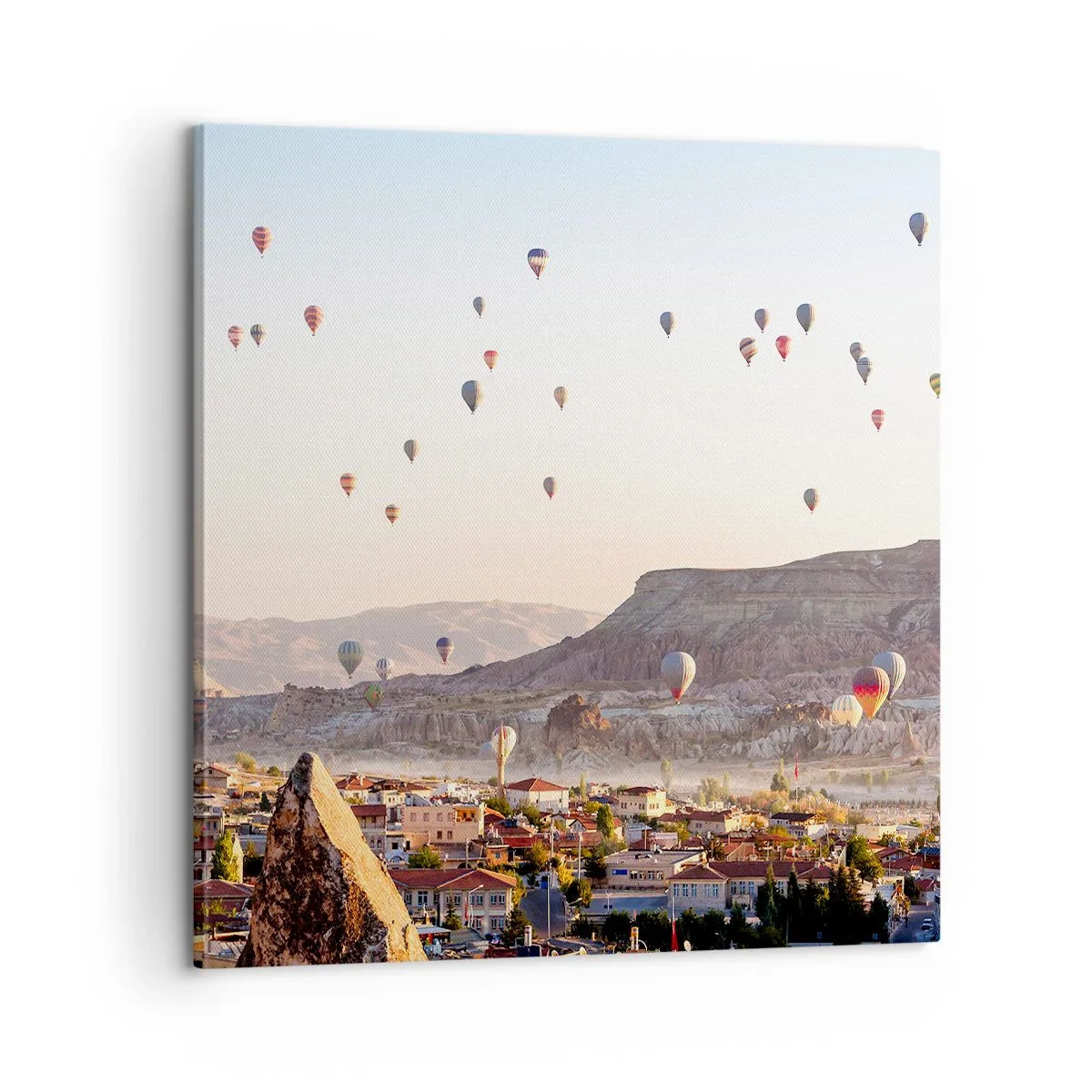 Bild auf Leinwand - Leinwandbild - Wie Schiffe am Himmel - 60x60 cm