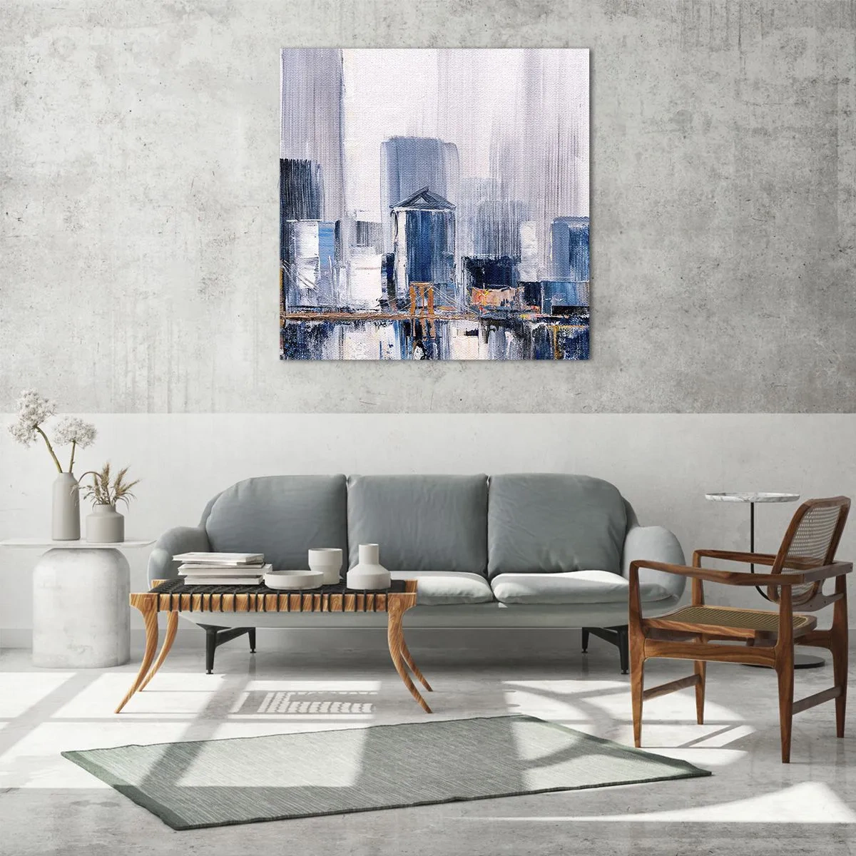 Glasbild - Bild auf glas - New Yorker Eindruck - 30x30 cm