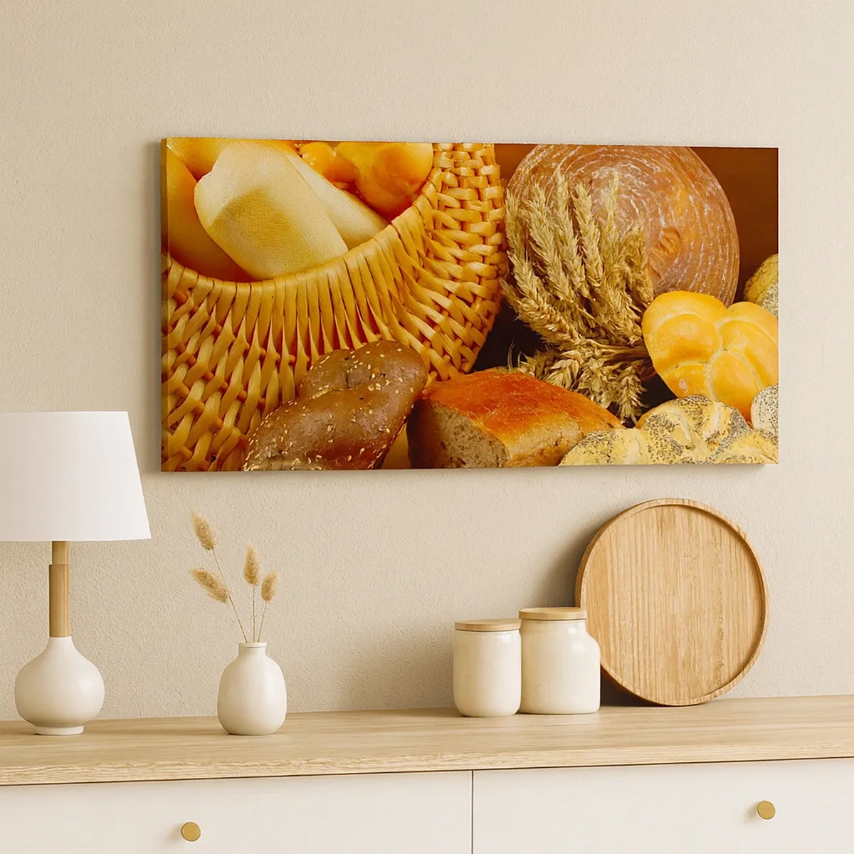 Bild auf Leinwand - Leinwandbild - Wir sind wieder davongekommen - 30x30 cm