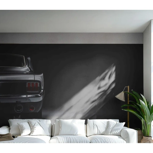 Selbstklebende Fototapete Deluxe Sticker - Charme des Klassikers - Auto, Retro, Auto - 400x280 cm