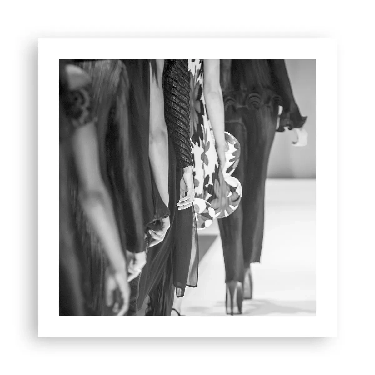 Poster - Eine stilvolle Parade - 50x50 cm