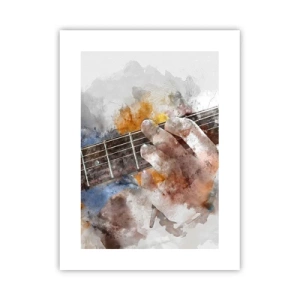 Poster - Poesie zwischen den Saiten - 30x40 cm