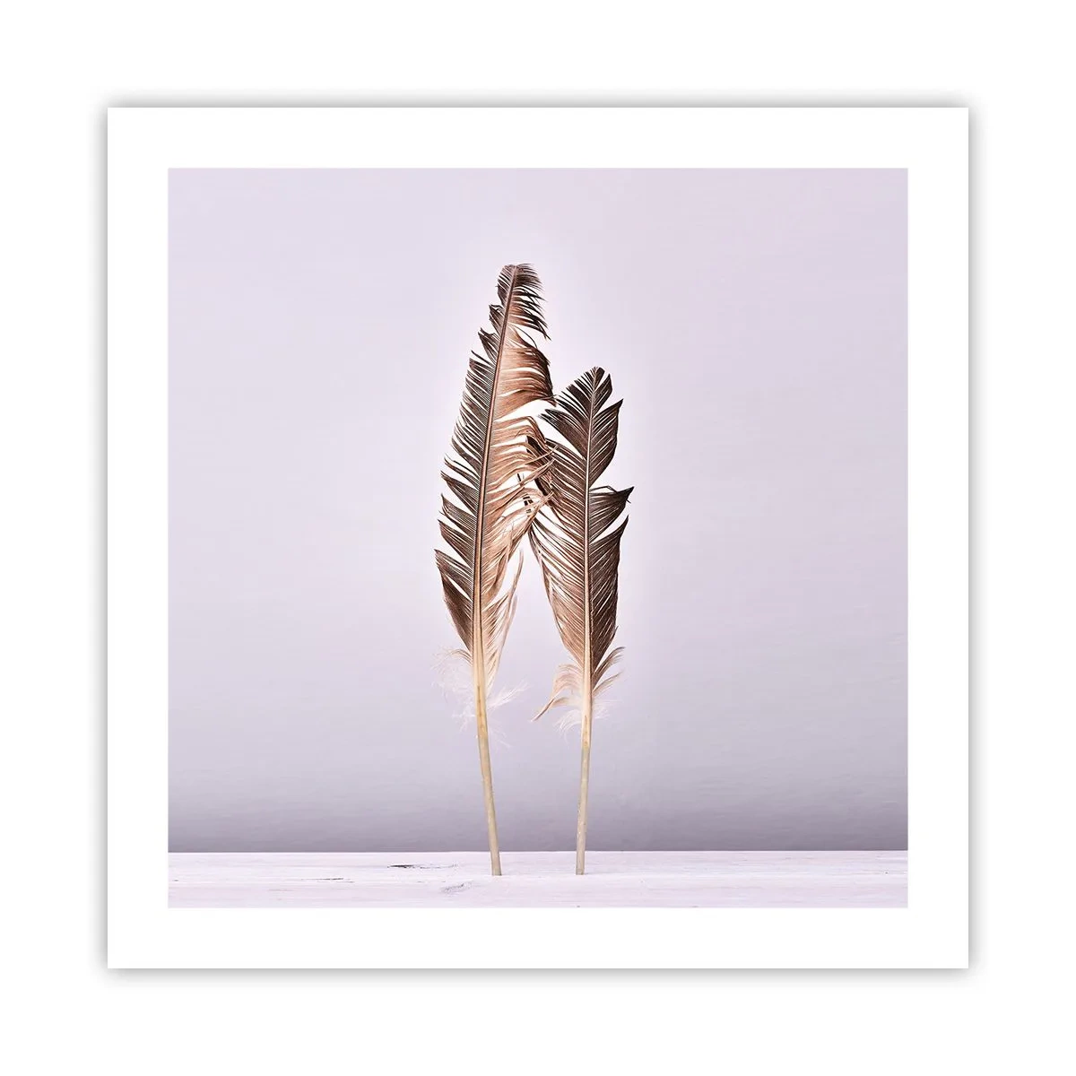 Poster - Gegen das Nichts - 50x50 cm