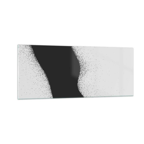 Glasbild - Bild auf glas - Flüssiges Gleichgewicht - 100x40 cm