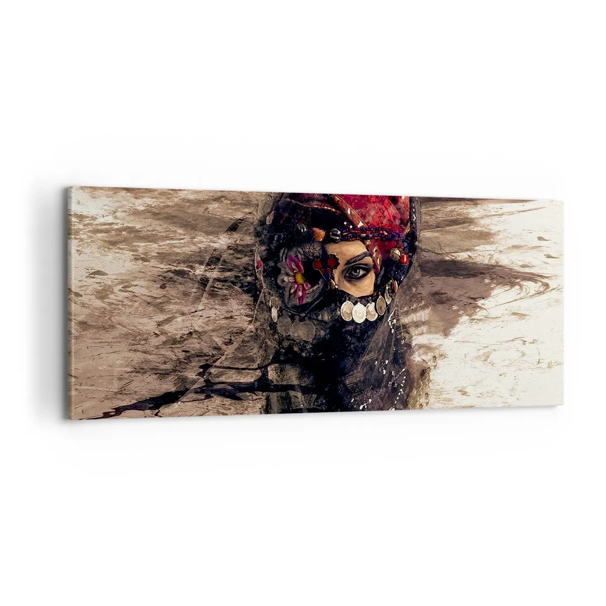 Bild auf Leinwand - Leinwandbild - Gelinde gesagt besorgniserregend - 100x40 cm