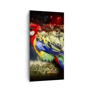 Bild auf Leinwand - Leinwandbild - Botschafter des Strahlens - 65x120 cm