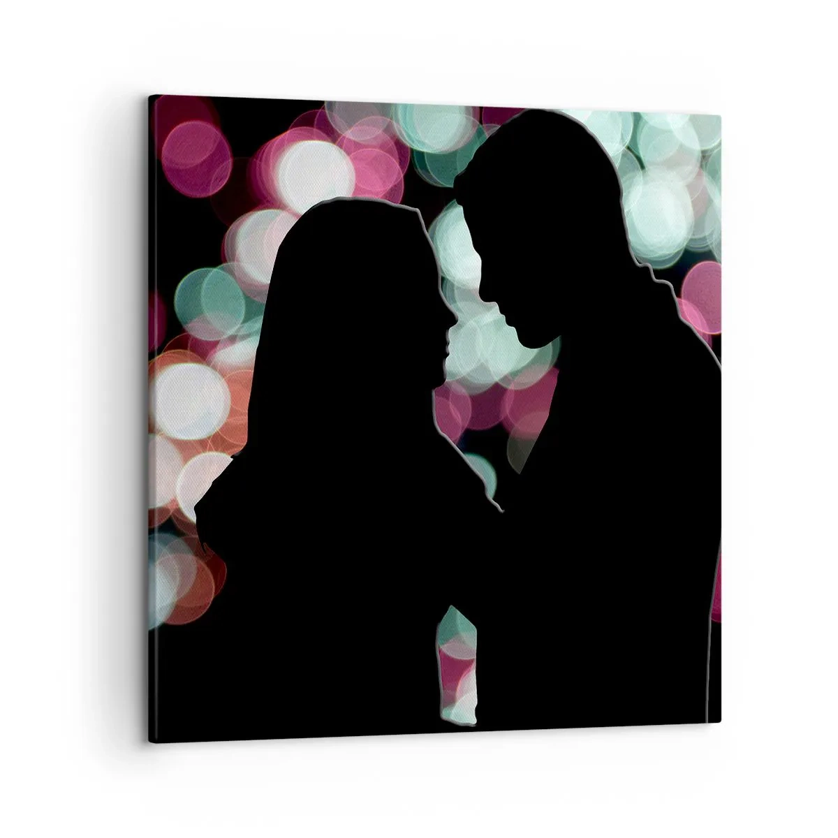 Bild auf Leinwand - Leinwandbild - Jawohl! - 50x50 cm