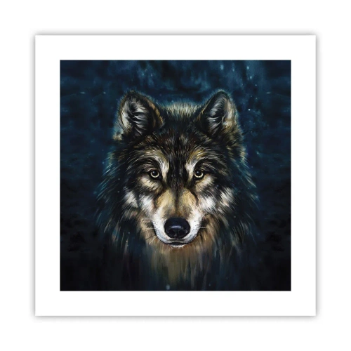 Poster - Alpha? Und Omega - 40x40 cm