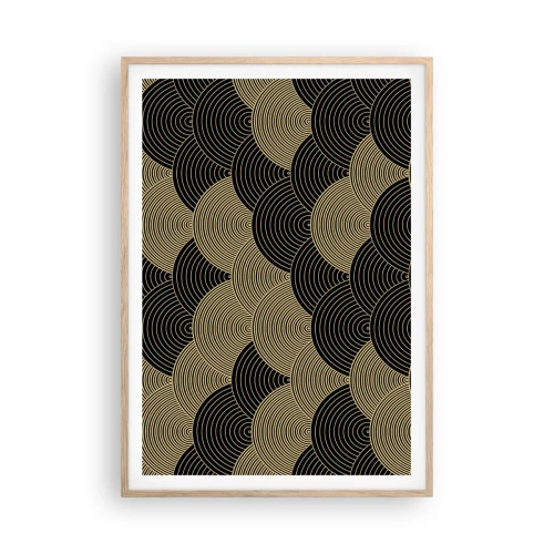 Poster in einem Rahmen aus heller Eiche - Einheit in der Vielfalt - 70x100 cm