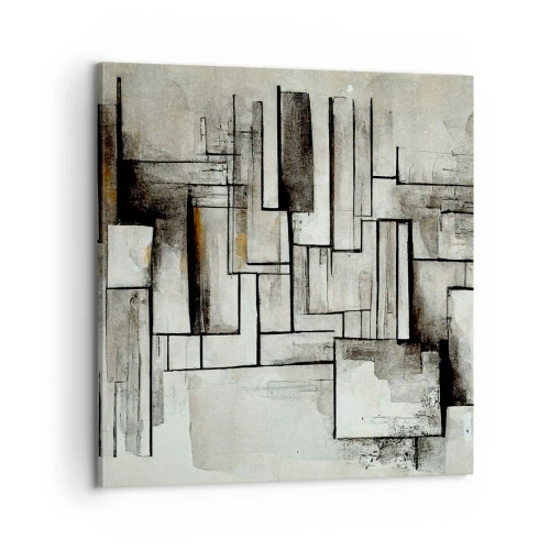 Bild auf Leinwand - Leinwandbild - Kraft der Einfachheit - 60x60 cm
