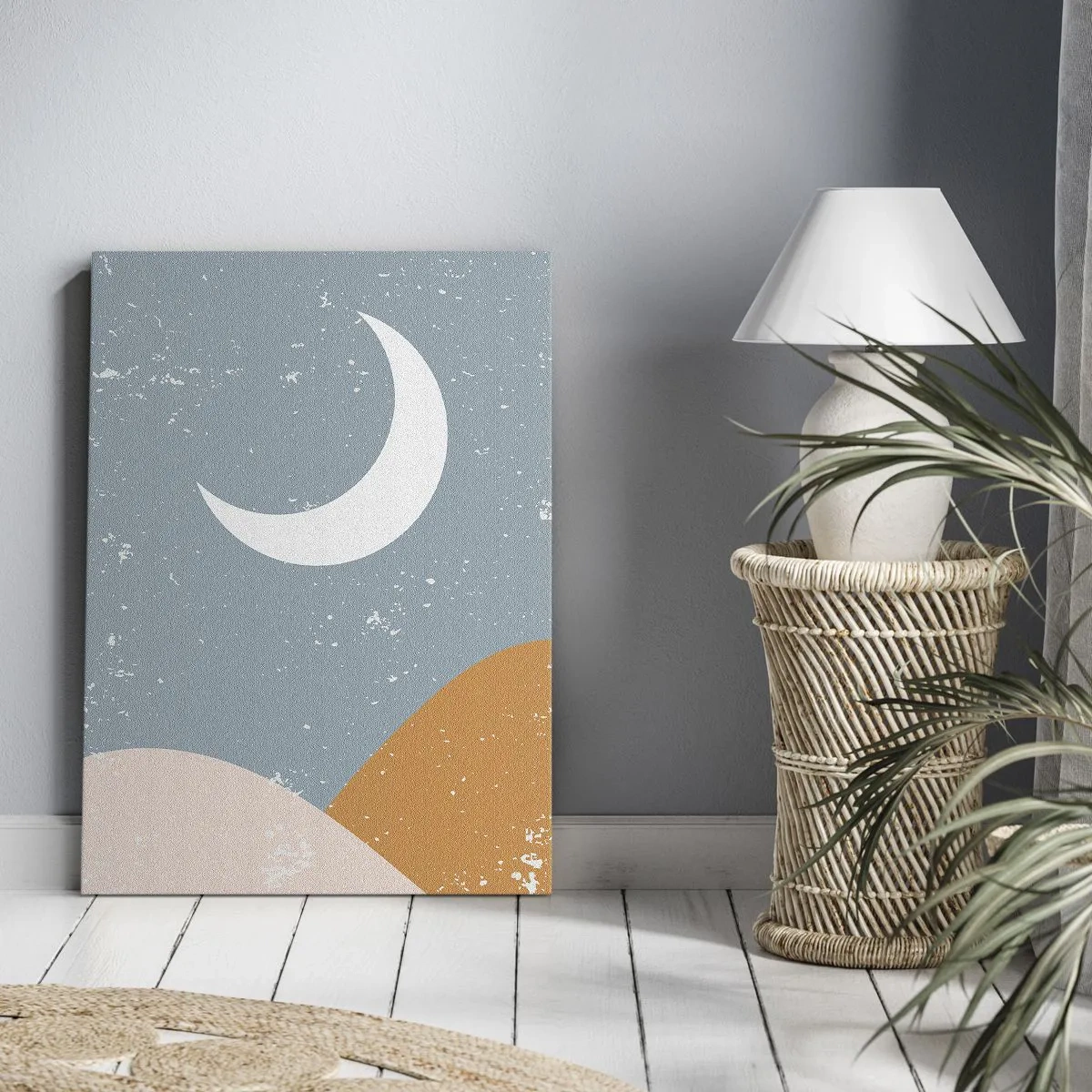 Bild auf Leinwand - Leinwandbild - Wunder vieler Nächte - 70x100 cm