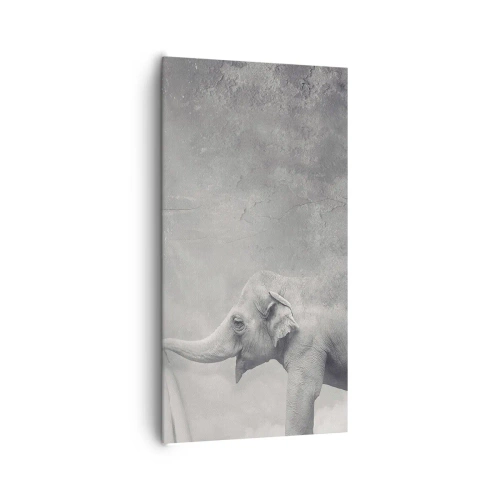 Bild auf Leinwand - Leinwandbild - Enthülle das Geheimnis - 65x120 cm