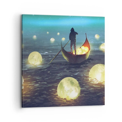 Bild auf Leinwand - Leinwandbild - Dinge, von denen Philosophen nie geträumt haben - 70x70 cm