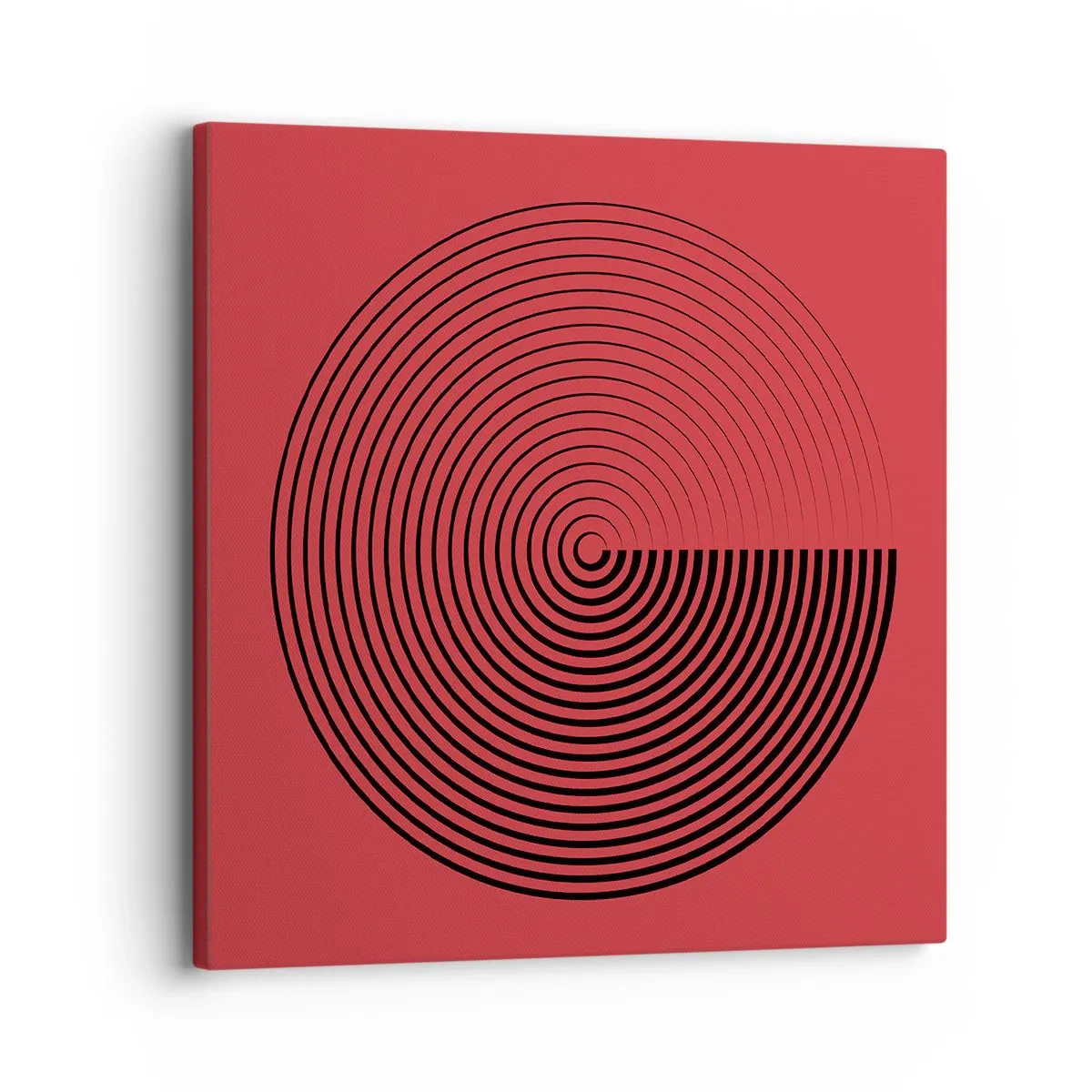 Bild auf Leinwand - Leinwandbild - Kreisbewegung - 30x30 cm