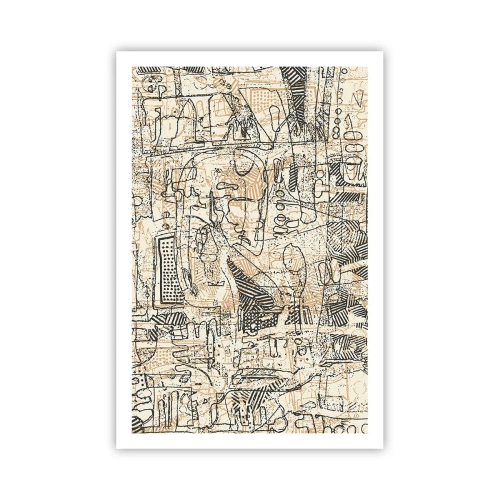 Poster - Es wartet darauf, entschlüsselt zu werden - 61x91 cm