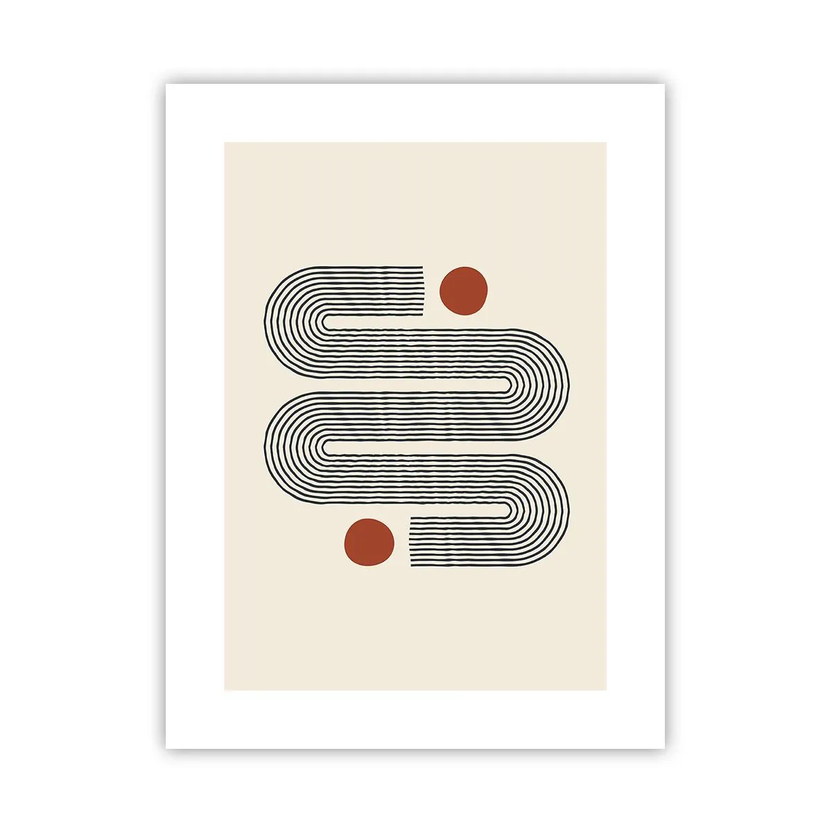 Poster - Vom Anfang bis zum Ende - 30x40 cm