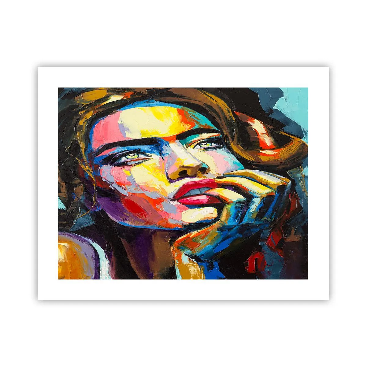 Poster - Träume fliegen am Himmel wie Vögel - 50x40 cm